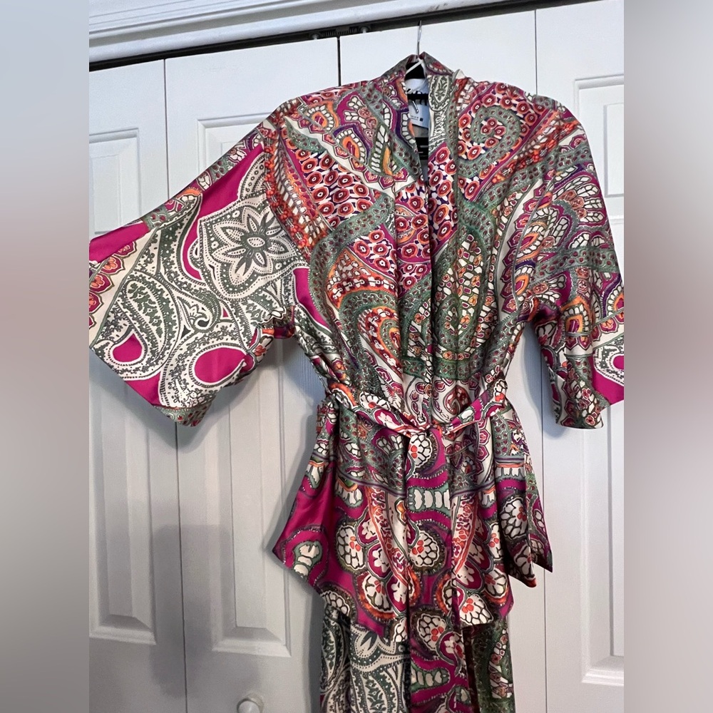 NWT Zara Kimono and pant set Size Small - Picture 9 of 14